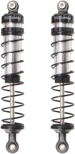 KYX Racing Aluminum 110mm Shock Set 2pcs Upgrades Parts Accessories for 1/10 RC Car ARRMA Fury Mega