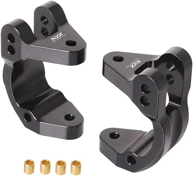 KYX Racing Aluminum Front C Hub Set Upgrades Parts Accessories for 1/10 RC Car ARRMA Fury Mega