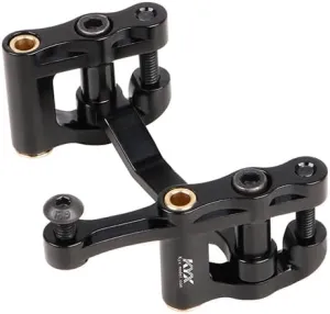 KYX Racing Aluminum Steering Set Upgrades Parts Accessories for 1/18 RC Car ARRMA Granite Grom Mega