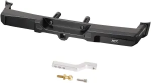 KYX Racing CNC Aluminum Rear Bumper Upgrades Parts Accessories for 1/10 RC Crawler Car Axial SCX10 II SCX10 III