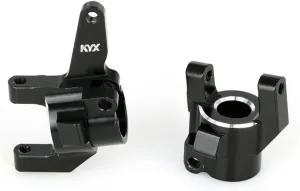 KYX Racing CNC Machined Aluminum C Hubs Set Upgrades Parts Accessories for 1/10 RC Crawler Car Axial SCX10 III Early Bronco