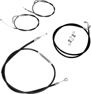 LA Choppers CABLE KIT STAINLESS STEEL