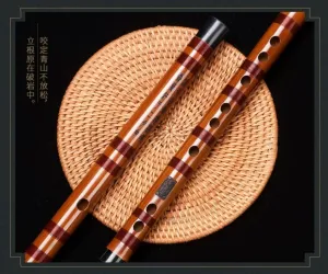 LANDTOM Selected Professional Dizi Chinese bamboo flute made by Dongxuehua (C)