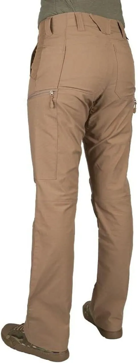 LAPG Women's BFE Stretch Tactical Cargo Pants, Mid Rise, Slim Fit, Lightweight Tac Pants for Women