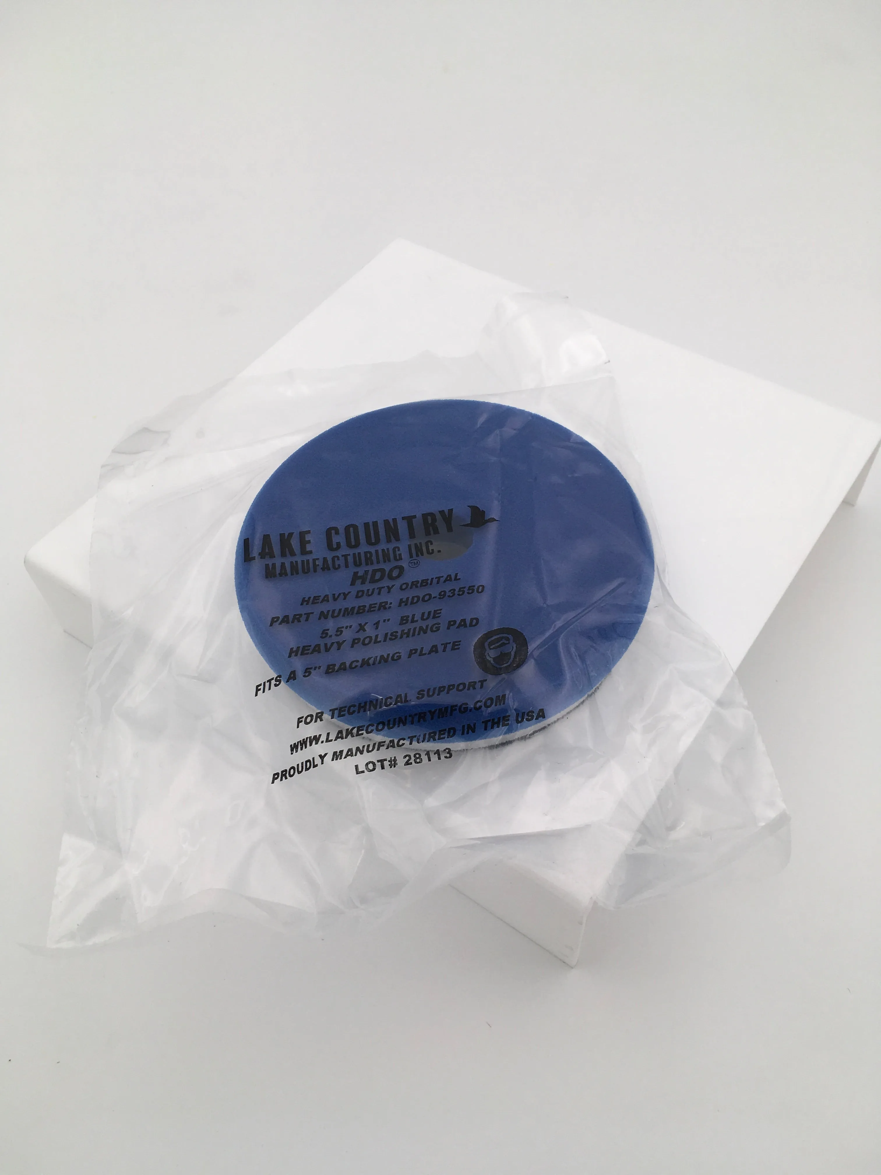 LC HDO Blue Cutting Foam Pad 5.5 inch