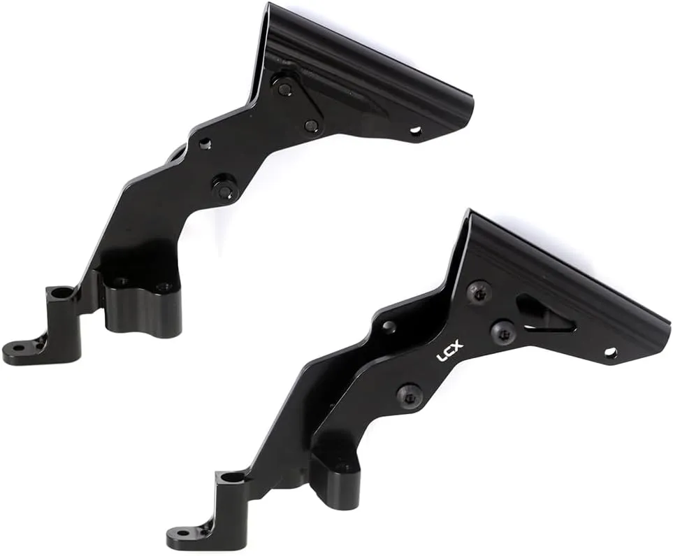 LCX Racing 1/10th RC Crawler Car Aluminum Rear Shock Tower Set for Losi 1/10 F100 Rey 2.0 4x4, Upgrades Parts Accessories