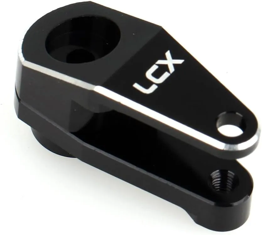 LCX Racing 1/10th RC Crawler Car CNC Machined Aluminum Alloy 25T Servo Horn Servo Arm for RC Car Axial RBX10 RYFT AXI03009 AXI03005, Upgrades Parts Accessories (25T)