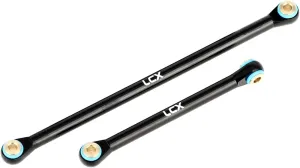 LCX Racing 1/18th RC Crawler Car Aluminum Steering Link Set for Axial Capra UTB18 Unlimited Trail Buggy, Upgrades Parts Accessories (Steering Link Set)