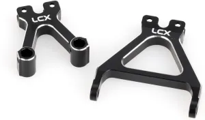 LCX Racing 1/24th RC Crawler Car CNC Aluminum Front Rear Body Post Mount for Axial AX24 XC-1, Upgrades Parts Accessories