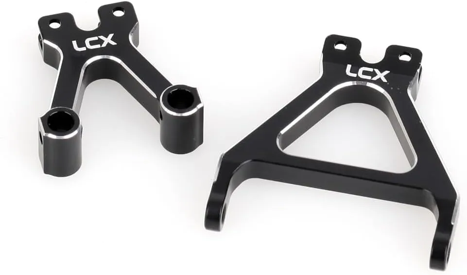 LCX Racing 1/24th RC Crawler Car CNC Aluminum Front Rear Body Post Mount for Axial AX24 XC-1, Upgrades Parts Accessories
