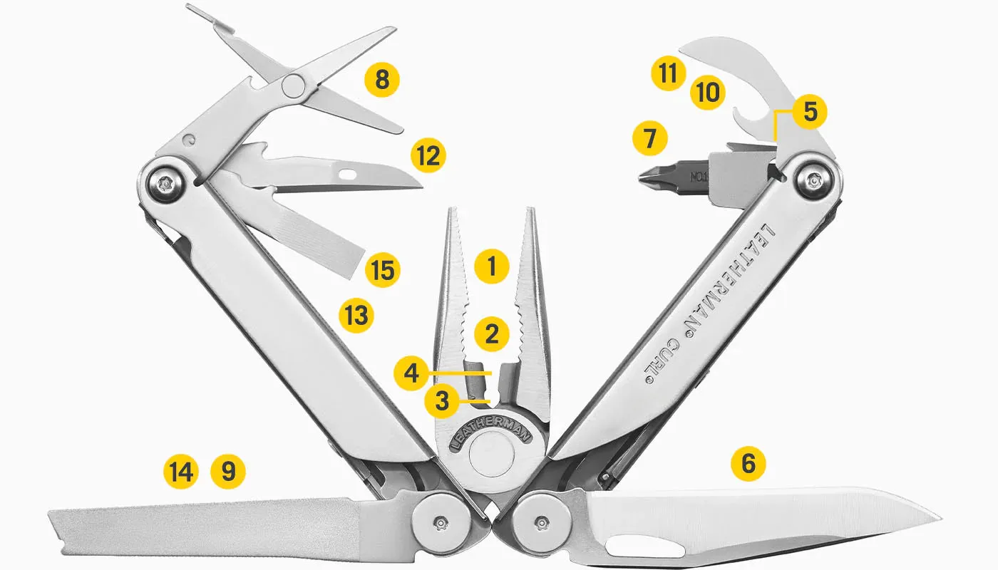 Leatherman Curl Multi-Tool (Customised)