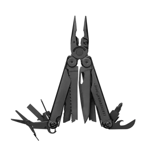 Leatherman Wave   Black with Black Nylon MOLLE Sheath