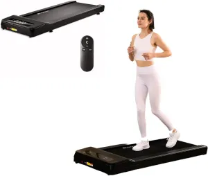 LifeSpan Fitness Under Desk Treadmill Ultra Quiet Walking Pad Treadmill at Home Office, 0.4 to 6mph, 400lbs Capacity