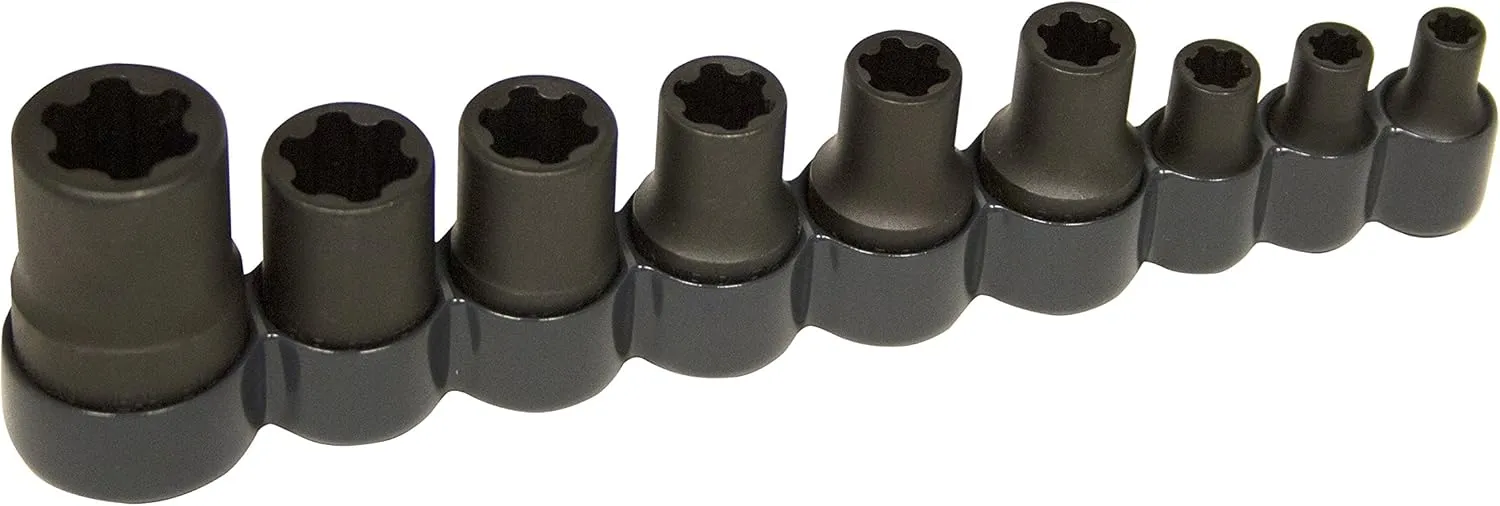 Lisle 83100 External Torx Plus Socket Set, 9pc