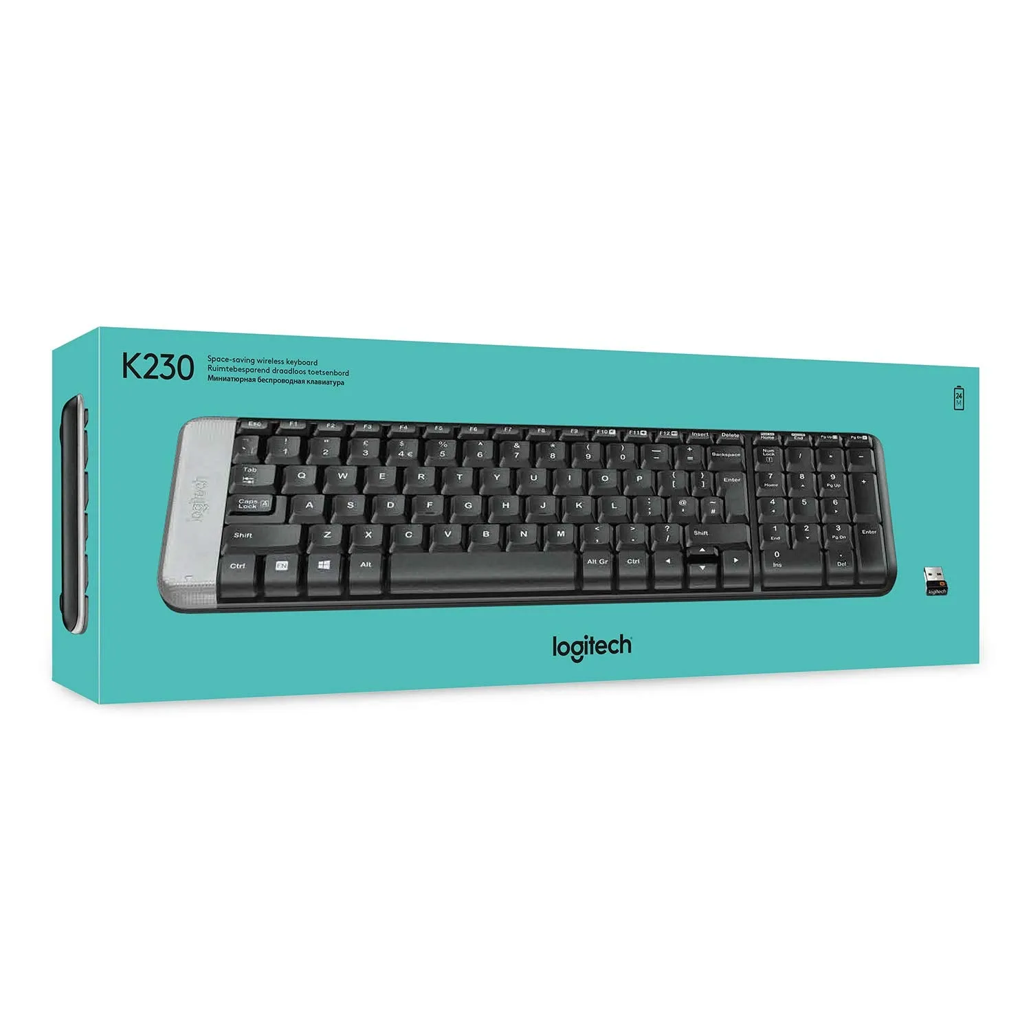 Logitech K230 Compact Wireless Keyboard for Windows