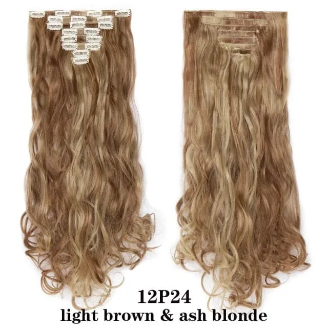 Long Synthetic Heat Resistant Hair Extension