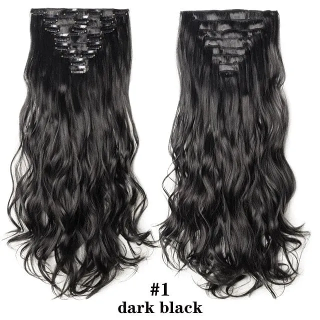 Long Synthetic Heat Resistant Hair Extension