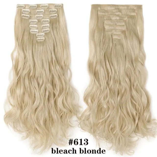Long Synthetic Heat Resistant Hair Extension