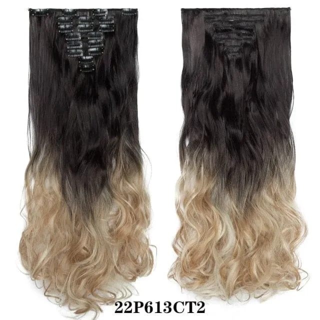 Long Synthetic Heat Resistant Hair Extension