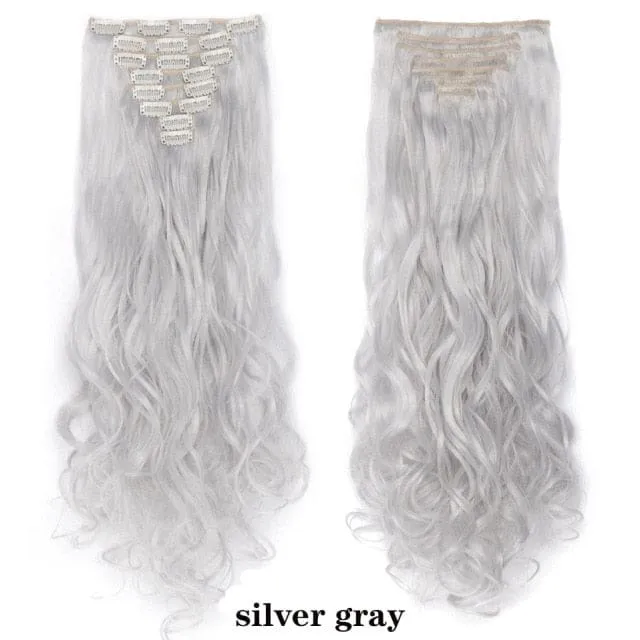 Long Synthetic Heat Resistant Hair Extension