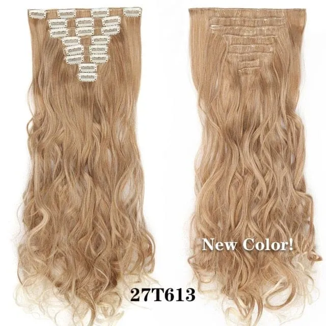 Long Synthetic Heat Resistant Hair Extension