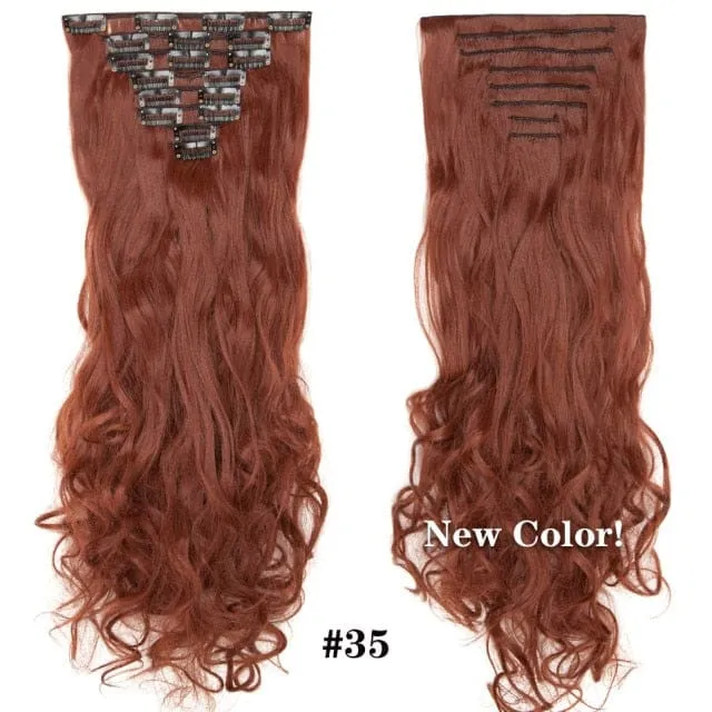 Long Synthetic Heat Resistant Hair Extension