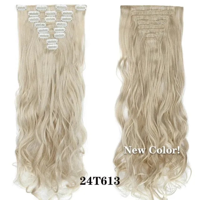 Long Synthetic Heat Resistant Hair Extension