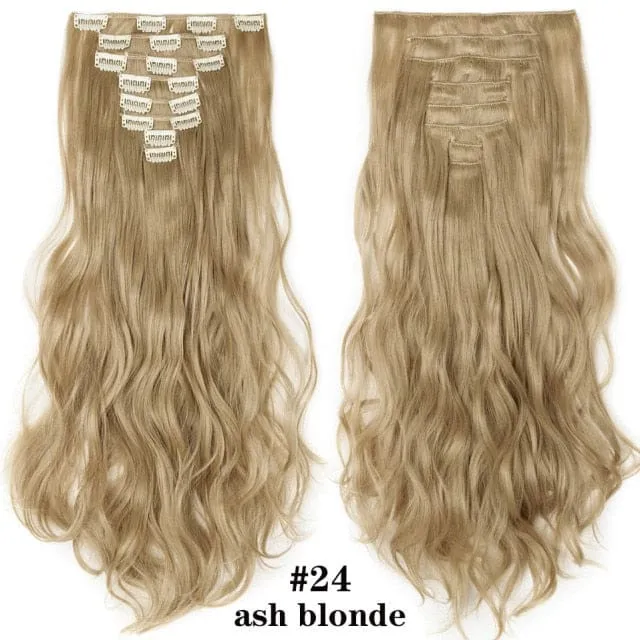 Long Synthetic Heat Resistant Hair Extension