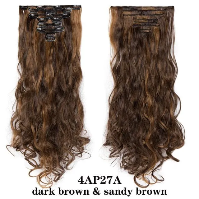 Long Synthetic Heat Resistant Hair Extension