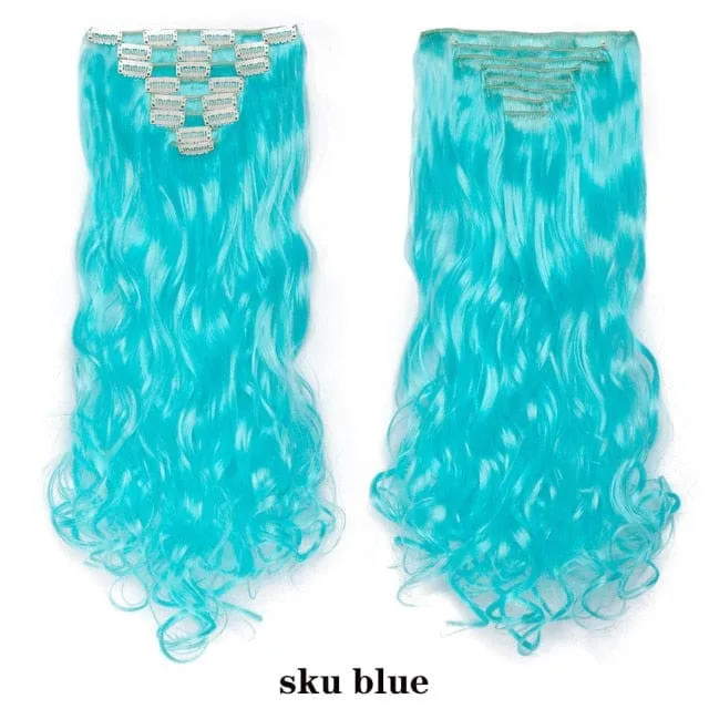 Long Synthetic Heat Resistant Hair Extension
