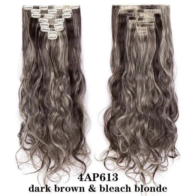 Long Synthetic Heat Resistant Hair Extension
