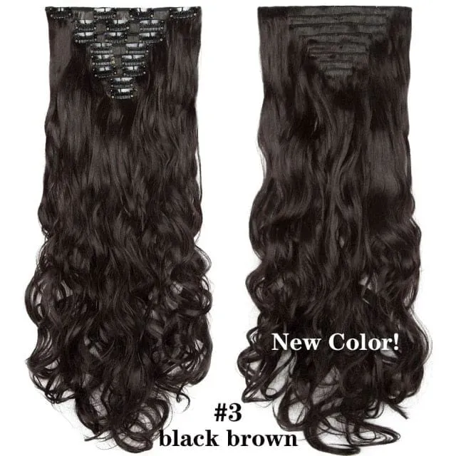 Long Synthetic Heat Resistant Hair Extension