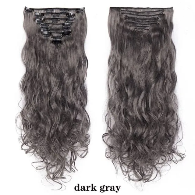 Long Synthetic Heat Resistant Hair Extension