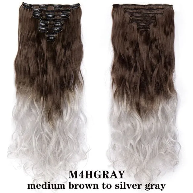 Long Synthetic Heat Resistant Hair Extension