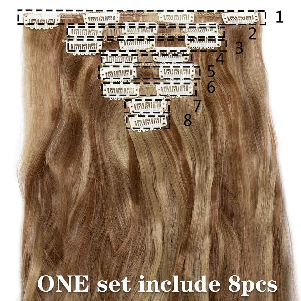 Long Synthetic Heat Resistant Hair Extension