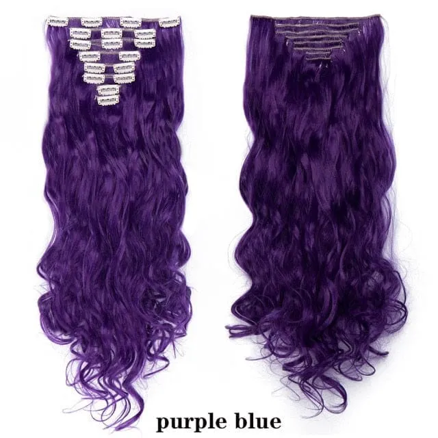 Long Synthetic Heat Resistant Hair Extension