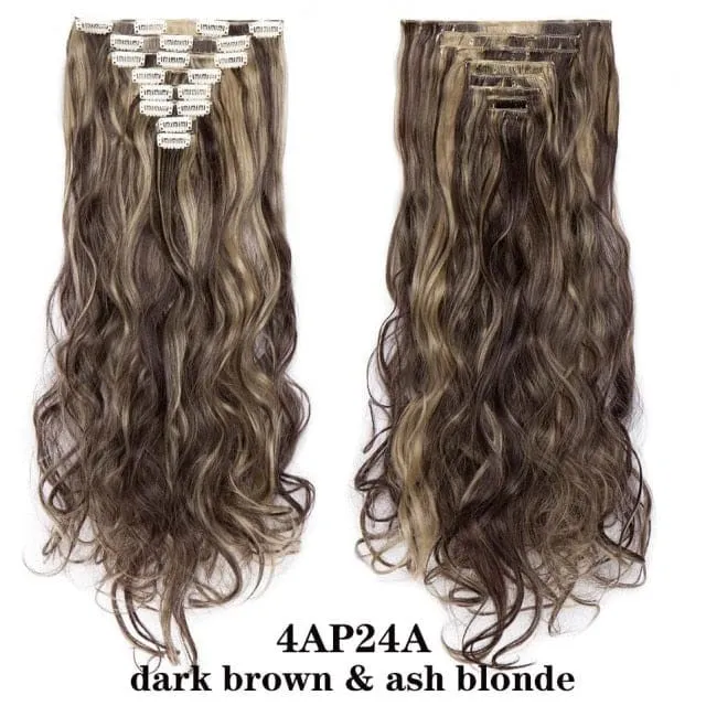 Long Synthetic Heat Resistant Hair Extension