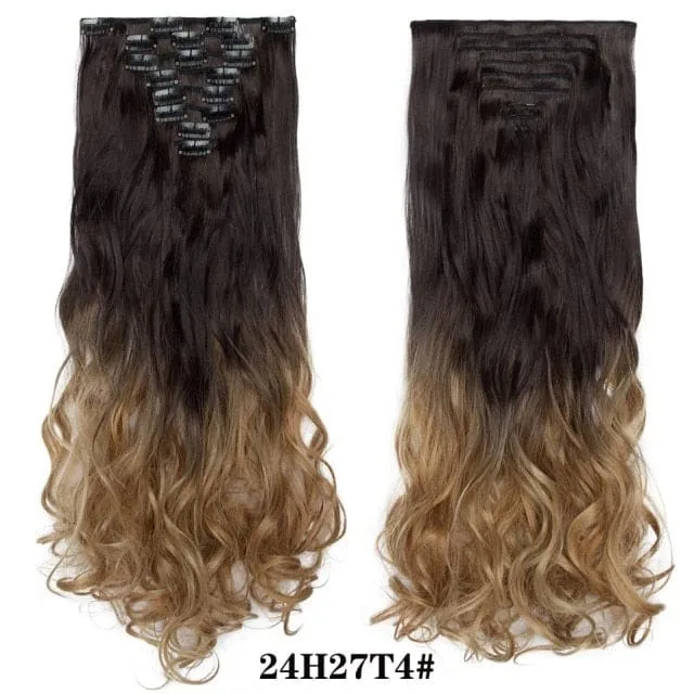 Long Synthetic Heat Resistant Hair Extension