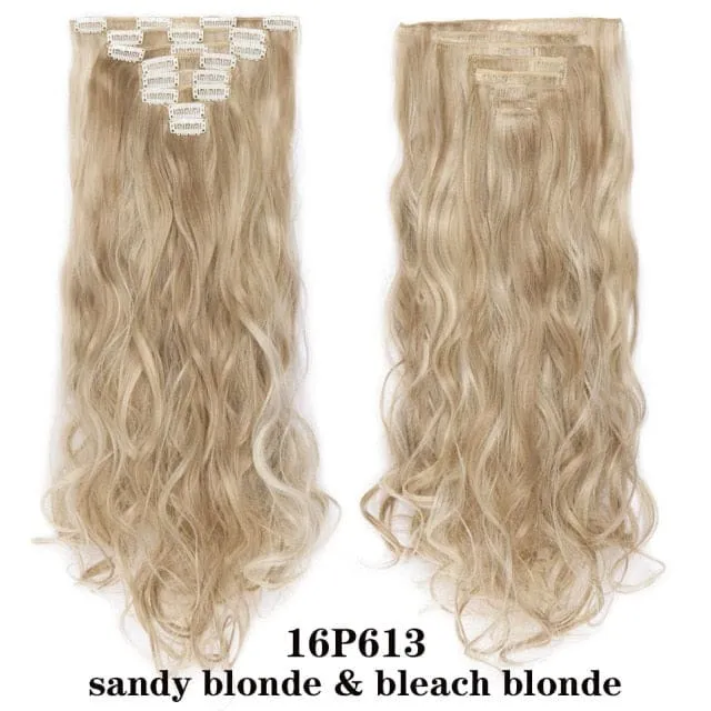 Long Synthetic Heat Resistant Hair Extension