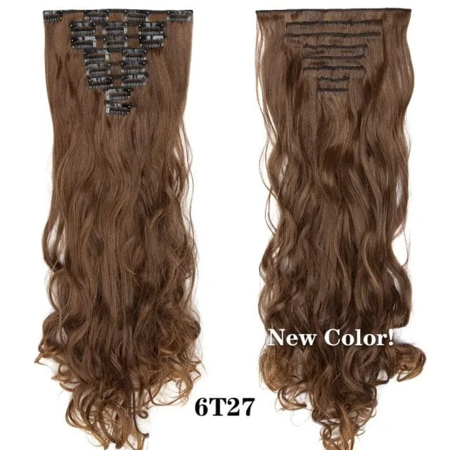 Long Synthetic Heat Resistant Hair Extension