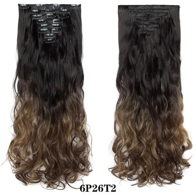Long Synthetic Heat Resistant Hair Extension