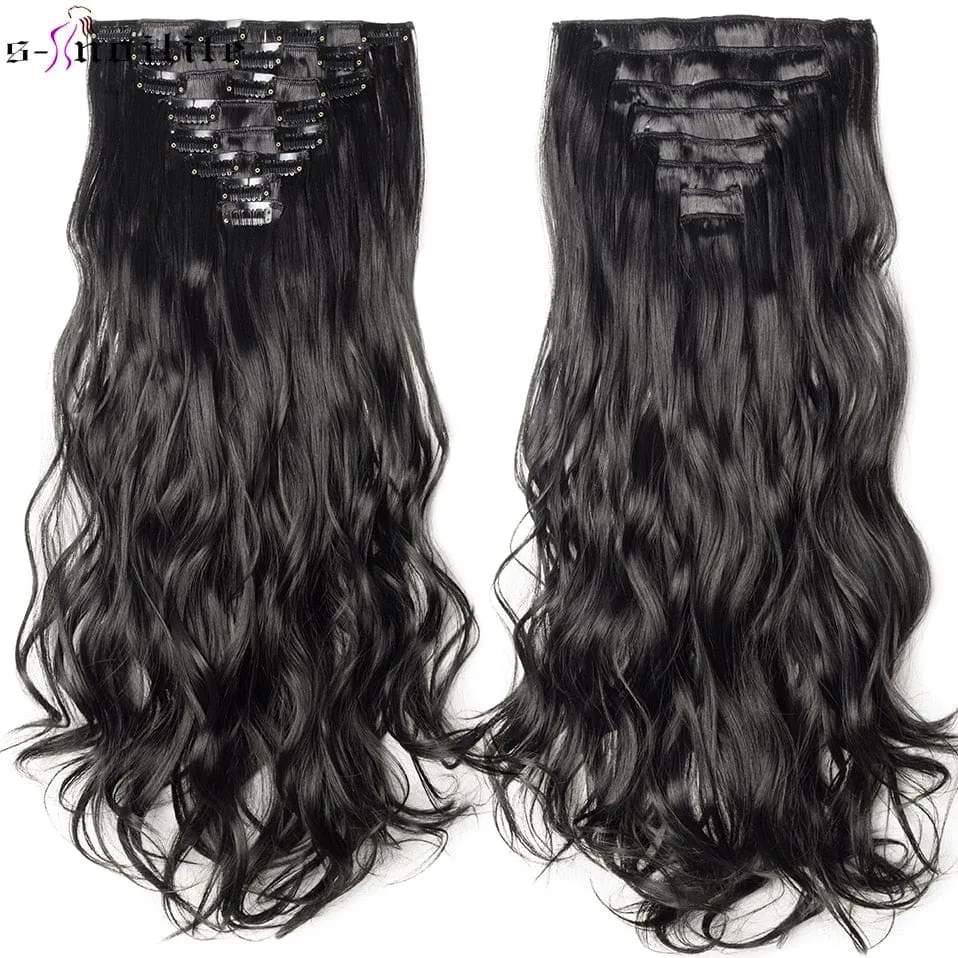 Long Synthetic Heat Resistant Hair Extension