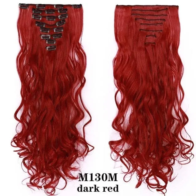 Long Synthetic Heat Resistant Hair Extension