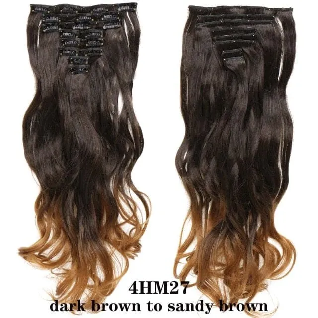 Long Synthetic Heat Resistant Hair Extension