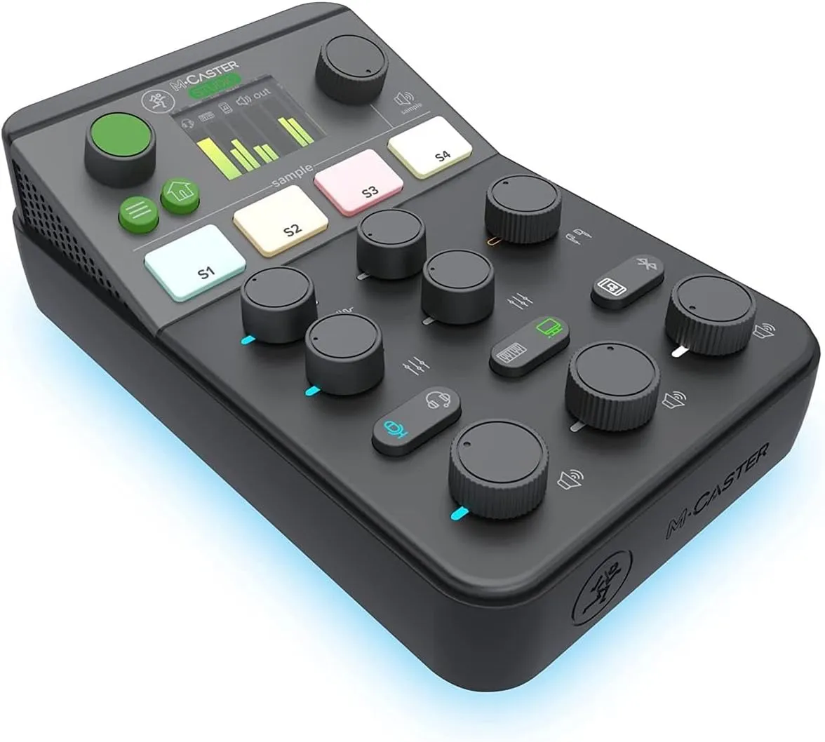 Mackie M-Caster Studio Live Streaming Mixer - Black