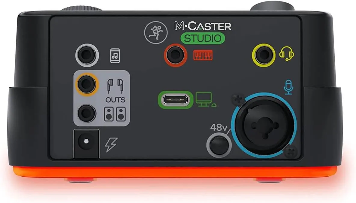 Mackie M-Caster Studio Live Streaming Mixer - Black