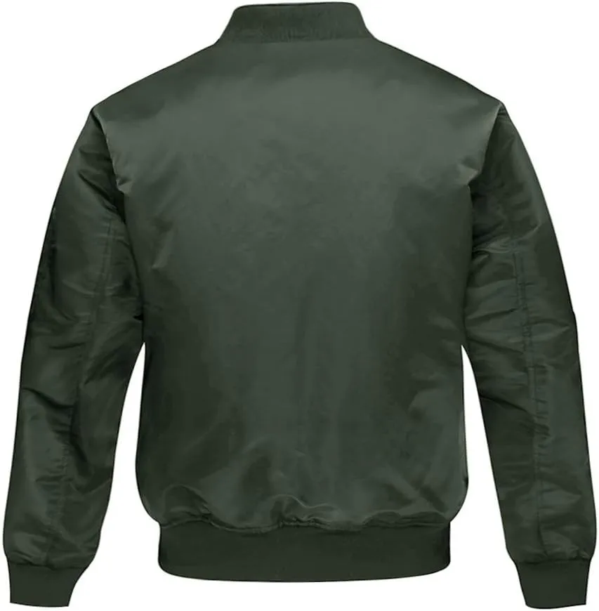 MAGNIVIT Men's Bomber Jacket Casual Fall Winter Military Jacket and Coats Outwear