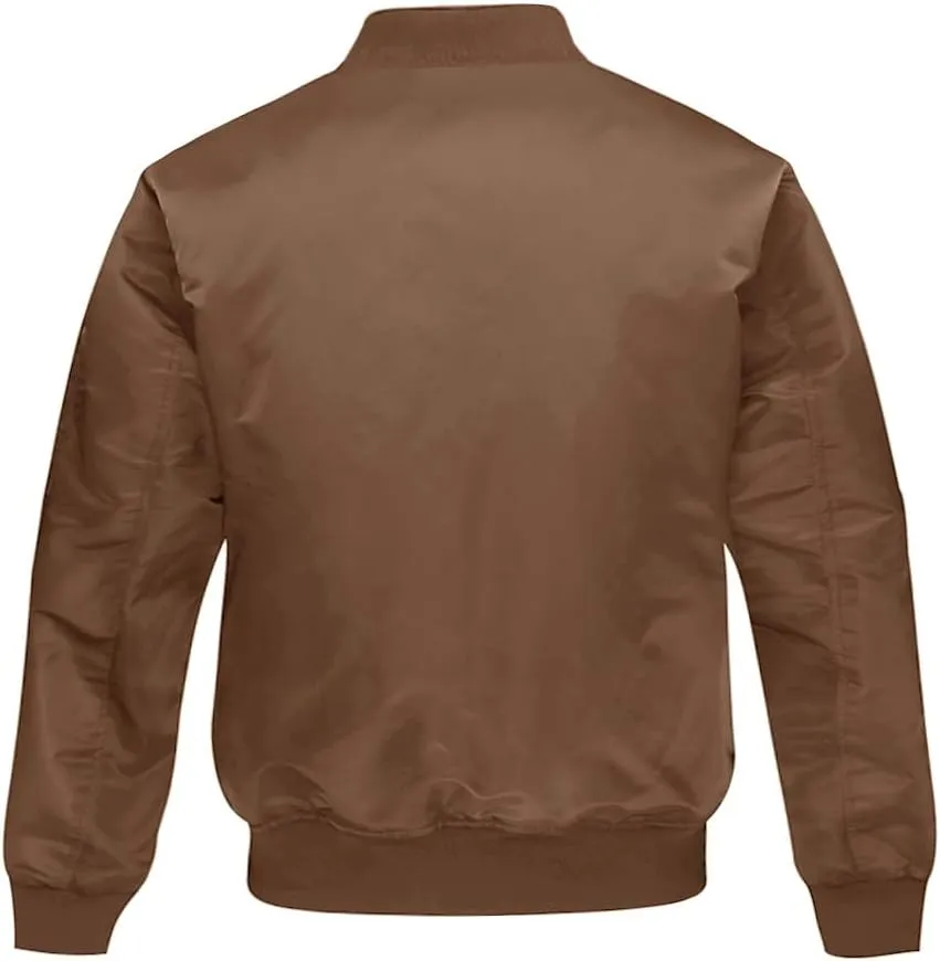 MAGNIVIT Men's Bomber Jacket Casual Fall Winter Military Jacket and Coats Outwear