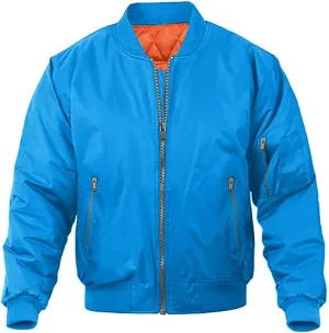 MAGNIVIT Men's Bomber Jacket Casual Fall Winter Military Jacket and Coats Outwear