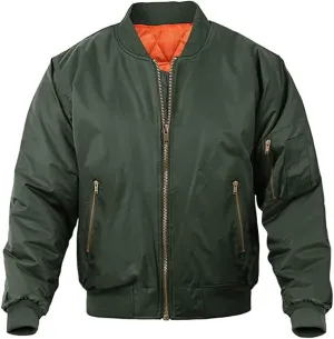 MAGNIVIT Men's Bomber Jacket Casual Fall Winter Military Jacket and Coats Outwear
